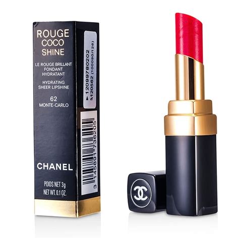 chanel lipstick monte carlo 62|Raspberry Rouge: Chanel Rouge Coco Shine: 62 .